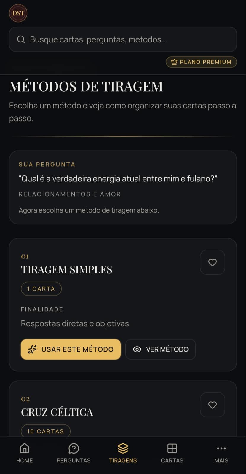 Métodos de Tiragem