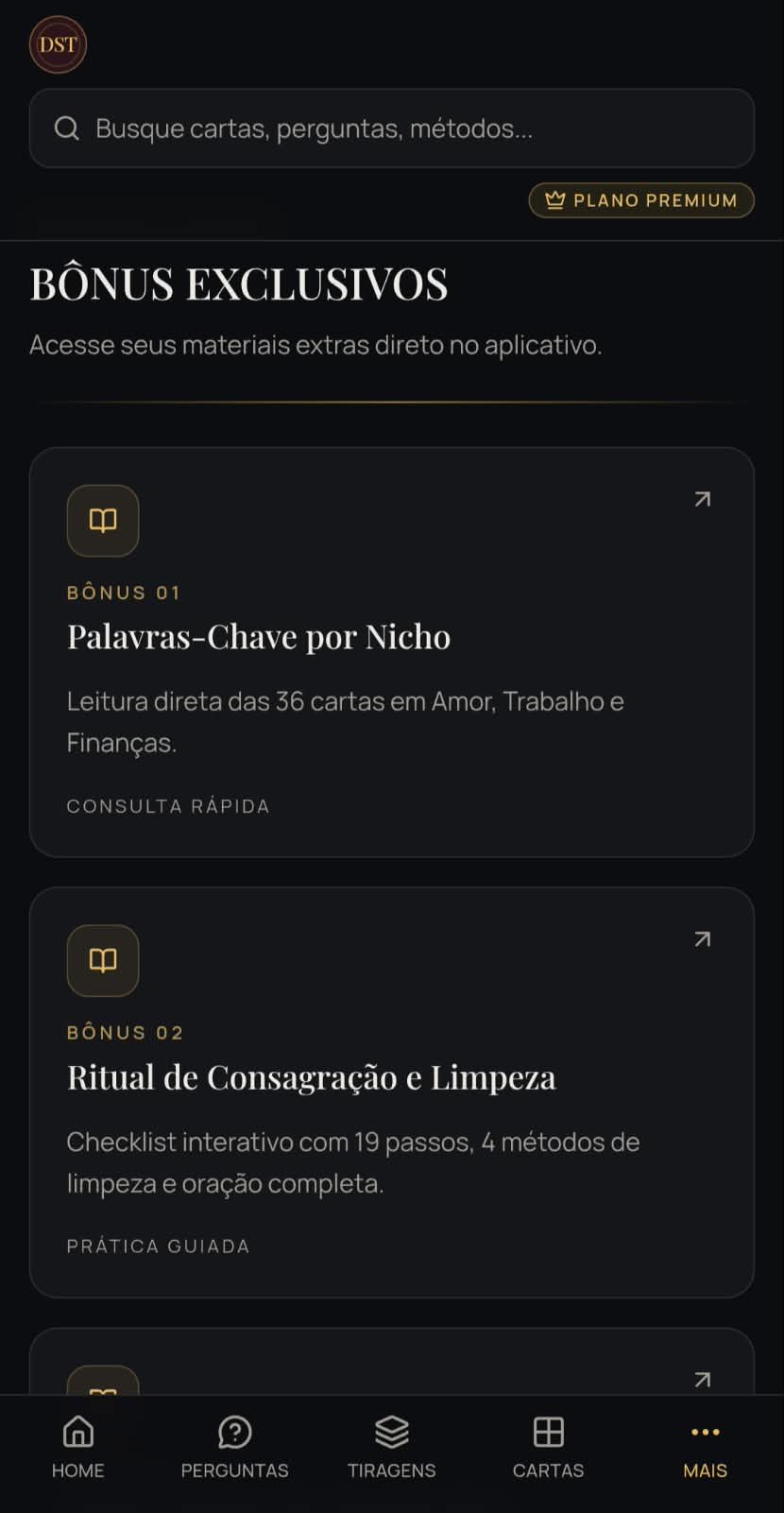 Bônus Exclusivos